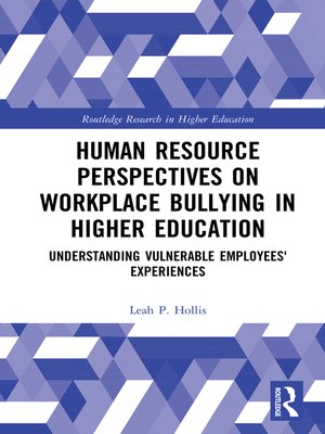 cover image of Human Resource Perspectives on Workplace Bullying in Higher Education
